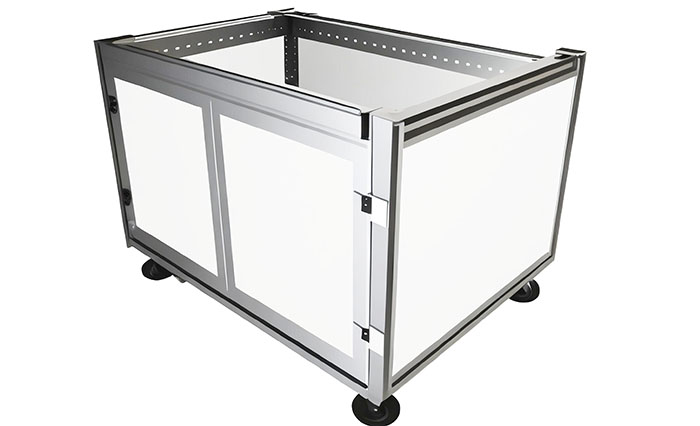 鋁型材定制開模機架鋁型材-1